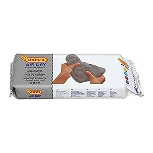 JOVI Modelliermasse Air Dry Clay grau