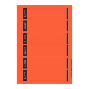 LEITZ Ordneretiketten 1686/2-25 rot, 150 St.