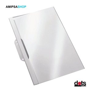 dots Thermo-Bindemappen mit Abheftlasche weiß Hochglanzkarton für 5 - 15 Blatt, 100 St.