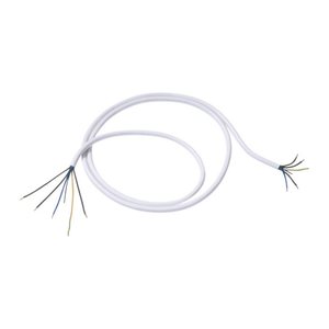 BACHMANN Aderendhülsen Kabel Herdanschlussleitung 2,0 m weiß, 1 St.