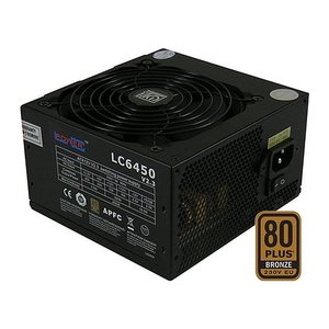 LC-Power Netzteil 450W LC6450 12cm (80+Bronze)