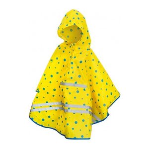 ROTH unisex Regenponcho Roar gelb Einheitsgröße 1 St.