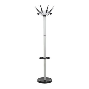 MAUL Kleiderständer Caligo 9408095 silber Metall 32 Haken 46,0 x 175,0 cm, 1 St.