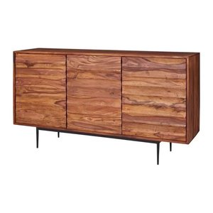 WOHNLING Sideboard Sideboard 150 cm sheesham, WL5.635 sheesham 150,0 x 41,0 x 81,0 cm, 1 St.