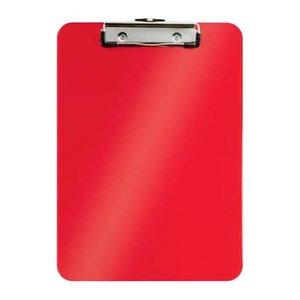 LEITZ Klemmbrett WOW 3971 DIN A4 rot Kunststoff, 1 St.