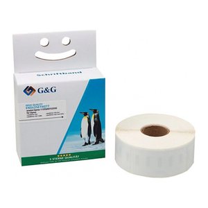 G&G Etikettenrolle 750 Stück 102 x 50 mm weiß