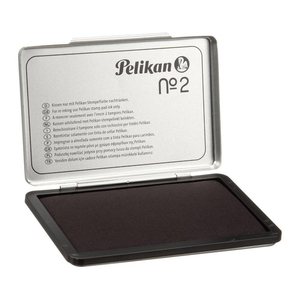 Pelikan Stempelkissen Nr. 2 schwarz 11,0 x 7,0 cm, 1 St.