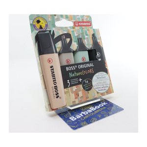 STABILO BOSS ORIGINAL Textmarker farbsortiert, 4 St.