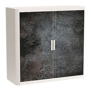 PAPERFLOW easyOffice Industrial Rollladenschrank 62549 2 Fachböden 110,0 x 41,5 x 104,0 cm