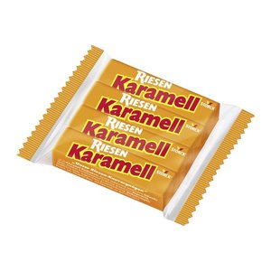 RIESEN® KARAMELL RIESEN Kaubonbons 4x 32,0 g, 4 St.