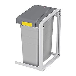 Hailo ProfiLine Öko XL Mülleimer-Erweiterung 38,0 l signalgrau, 1 St.
