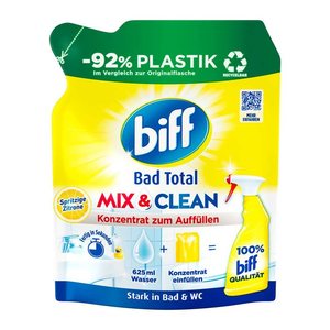 biff Bad Total MIX & CLEAN Konzentrat Badreiniger 125 ml, 1 St.