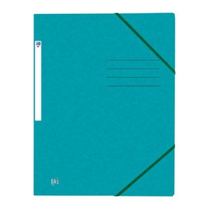 OXFORD Eckspanner TOP FILE+ DIN A4 aqua, 1 St.