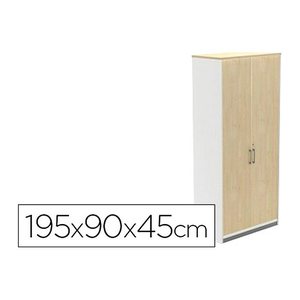 rocada Aktenschrank, 1104AW04 weiß 4 Fachböden 90,0 x 45,0 x 195,0 cm