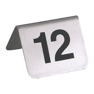 contacto 1-12 Tischnummern, 1 St.