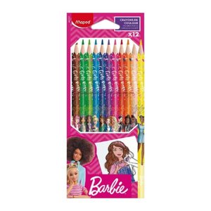 maped Barbie Buntstifte farbsortiert, 12 St.