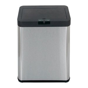 Echtwerk Sensor Mülleimer 48,0 l edelstahl, schwarz, 1 St.