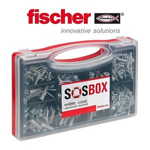 fischer SOS-Box S / FU + S 533629 Universaldübel-Sortiment, 210 St.