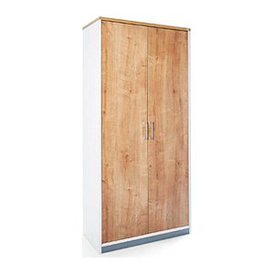 rocada Aktenschrank, 1104AW08 weiß, eiche 4 Fachböden 90,0 x 45,0 x 195,0 cm