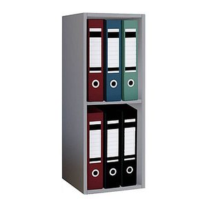 VCM my office Aktenregal Offas grau 34,0 x 30,0 x 72,0 cm, 1 St.