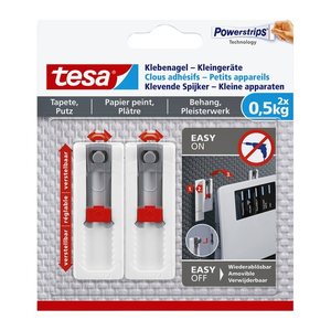 tesa Klebenagel Kleingeräte für Tapeten &amp; Putz (0,5kg)