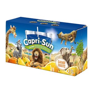 Capri-Sun SAFARi FRUiTS Fruchtsaftgetränk 10x 0,2 l