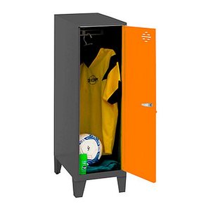 Simonrack Spind SIMONLOCKER DISM anthrazit, orange 8425437120343, 1 Schließfach 30,0 x 50,0 x 101,5 cm