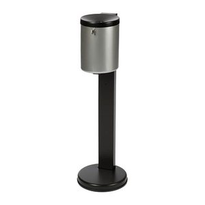 TKG Rondo Maxi Standaschenbecher silber abschließbar, 1 St.