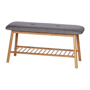 WENKO Schuhbank Bahari 62217100 braun, grau Holz 90,0 cm