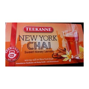 TEEKANNE NEW YORK CHAI Tee 20 Portionen