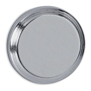 MAUL Magnet silber, Metall Ø 1,6 x 0,7 cm, 1 St.