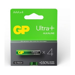GP Batterie ULTRA PLUS Alkali-Mangan Micro AAA 1,5 V, 4 St.
