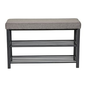 LOVE !T STORE !T Schuhregal LOFT schwarz, grau 80,0 x 31,5 x 50,0 cm, 1 St.