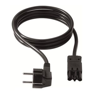 BACHMANN GST18 Netzkabel 5,0 m schwarz, 1 St.