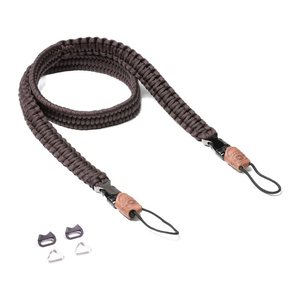 C-ROPE Kameragurt Traveler aus Paracord 100cm Dark Coffee retail