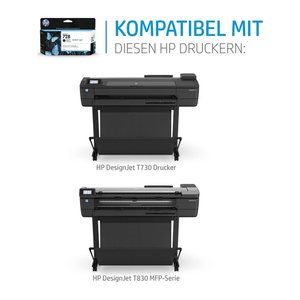 HP 728(F9J68A) schwarz matt Druckerpatrone