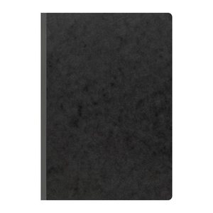 BRUNNEN Notizbuch FACT!plus DIN A5 liniert, schwarz Softcover 192 Seiten, 1 St.