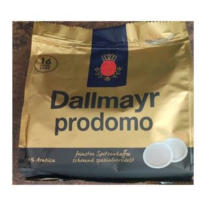 Dallmayr prodomo Kaffeepads, Arabicabohnen 16 St.