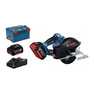 BOSCH Professional GKM 18V-50 Akku-Handkreissäge-Set 18,0 V, mit 2 Akkus