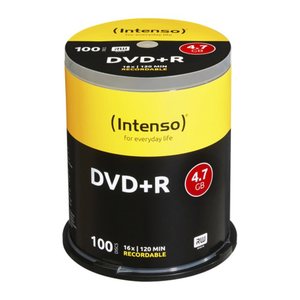 DVD+R Intenso 4,7GB 100pcs Cake Box 16x