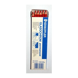 STAEDTLER Trockenmarker permanent rot 12 Stück