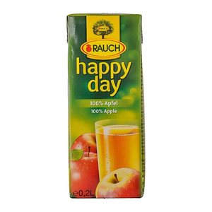 happy day Apfelsaft Fruchtsaftkonzentrat 27x 0,2 l