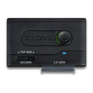 Adapter IcyDock 1x M.2 SATA or 2.5" SATA SSD to USB 3.2 Gen1