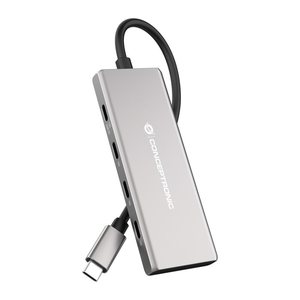CONCEPTRONIC 7-1 Dock USB-C->3xUSB-C/3xUSB-A/+ 25cm gr
