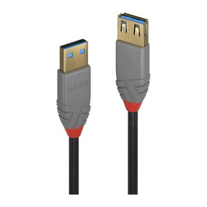 LINDY USB 3.0 Verlängerung Typ A/A Anthra Line M/F 0.5m