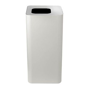 TKG Pure Mülleimer 100,0 l weiß, silber, 1 St.