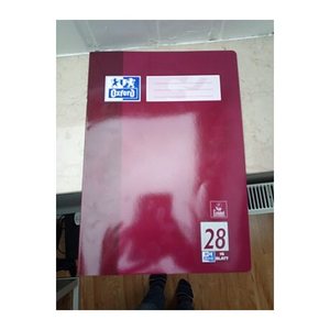 OXFORD Schulheft Lineatur 28 kariert DIN A4 Innen- und Außenrand, 16 Blatt, 1 St.