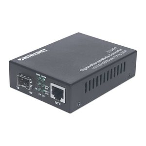 INTELLINET Medienkonverter Gigabit SFP 100m