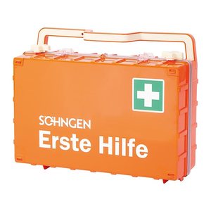 SÖHNGEN Erste-Hilfe-Koffer DYNAMIC-GLOW L Standard DIN 13169 orange