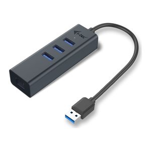 i-tec® USB-Hub USB 3.0 Metal 3-fach grau
